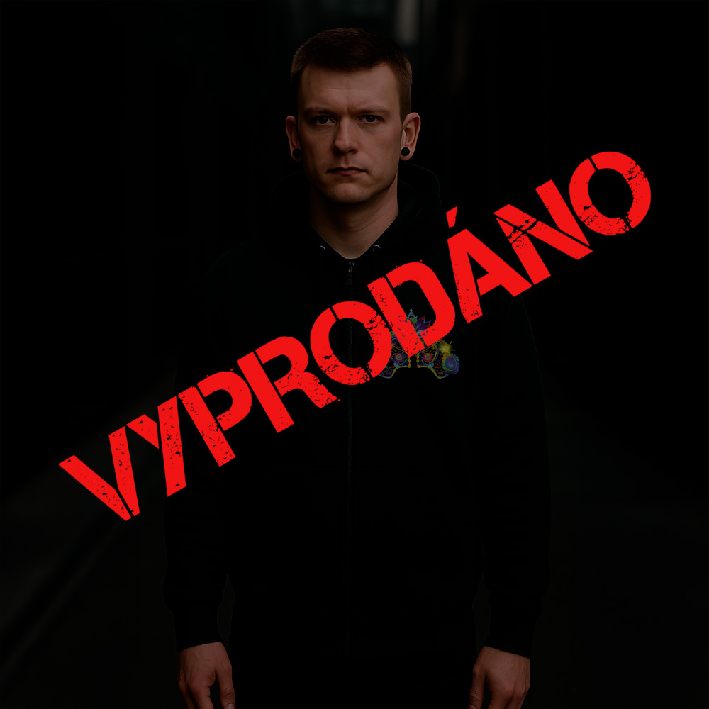 Unisex mikina se zipem  limitovaná edice